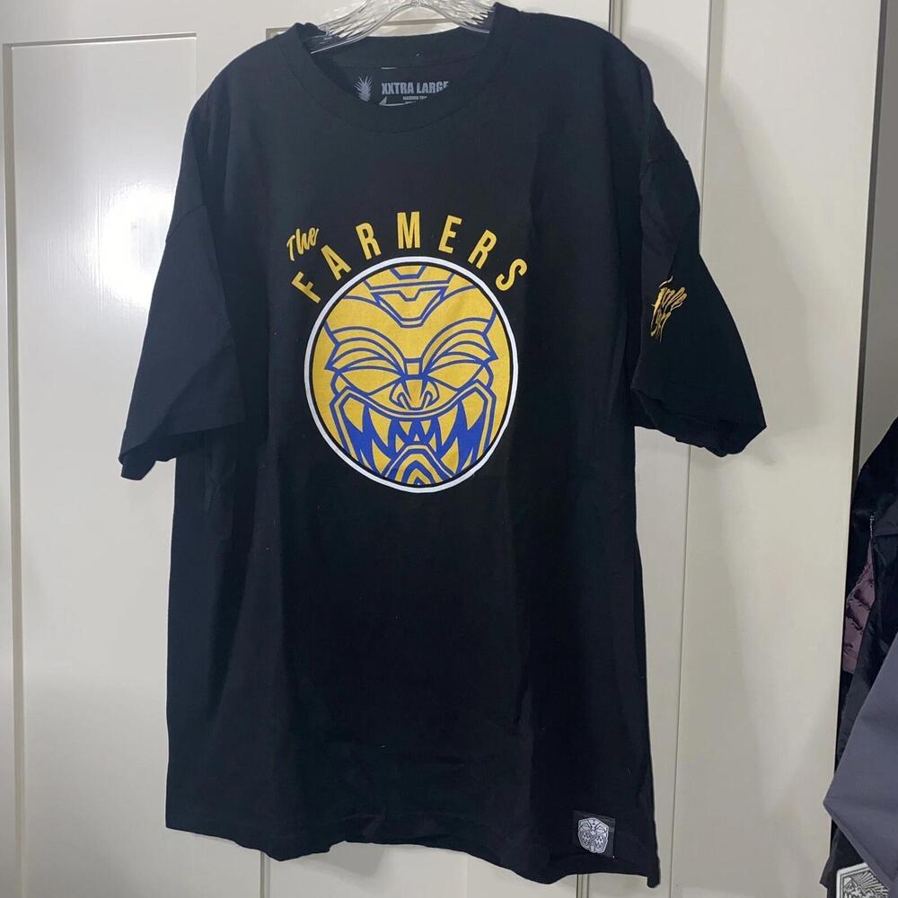 Farmers Market Hawaii Black T-Shirt New Golden State Warriors Fmhi